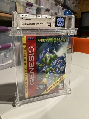 Vectorman Sega Genesis New Sealed Graded WATA 9.4 A+ Mega Hit Series Not VGA CGC - Image 1 of 4