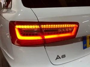 AUDI A6 C7 AVANT 2011- PASSENGER LEFT INNER TAIL LIGHT REAR LED LAMP 4G9945093B - Picture 1 of 11