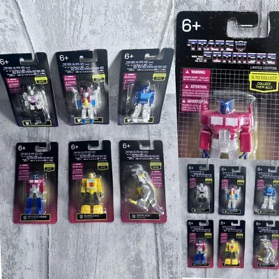 🔸 6x Hasbro Transformers 🔸 Set Mini Figuren 🔸 Limited Edition 2021 🔸 Autobot - Bild 1 von 4