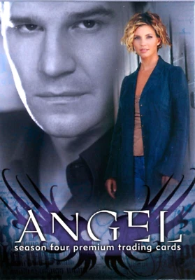 Tarjeta promocional Angel temporada 4 A4-2 Inkworks 2003 Buffy Vampire Slayer Foto 1 de 2