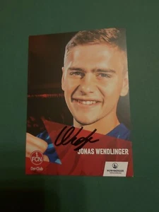 1.FC Nürnberg , J. Wendlinger , Autogrammkarte , Fussball  - Picture 1 of 1