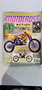 MOTOCROSS ACTION MAGAZINE SEPTEMBER 1995 STANTON WARD MCGRATH BRADSHAW VINTAGE - Picture 1 of 6