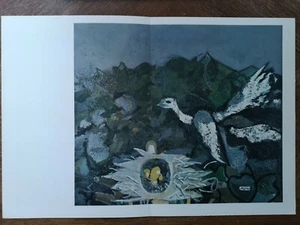 Georges Braque, lithograph "Le nid dans le feuillage", Galerie Maeght Paris 1964 - Picture 1 of 9