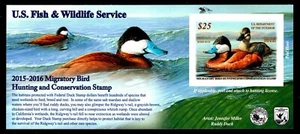 US.# RW82A 2015/2016 Federal Duck Stamp MINT - XF - POST OFFICE FRESH! - Picture 1 of 1