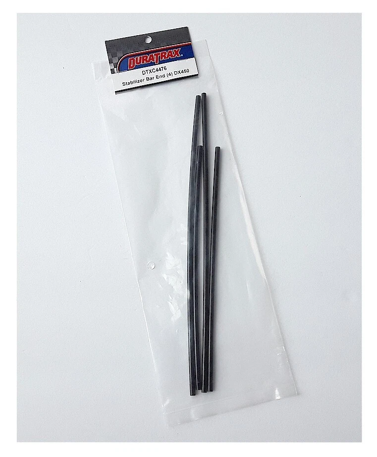 Vintage RC Duratrax DTXC4476 Stabilizer Bar Set for DX450 Motorcycle Old Stock - Image 1 of 1