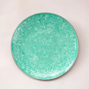 tutanka Cloisonne ware, 5 Mingtai plates japan enamel - Picture 1 of 7