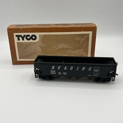 Vintage TYCO HO Hopper Car Non-Operating Reading 344A:250 With Box - Image 1 of 4