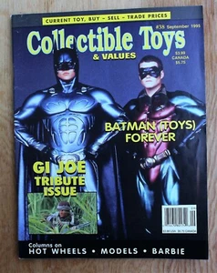 Collectible Toys & Values; Batman (Toys) Forever; September 1995  #38 - Imagen 1 de 6