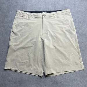 Da Hui Shorts Men's 40 Beige Hybrid Collection Drawstring - Picture 1 of 12