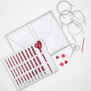 KnitPro Amore Tunisian Crochet Hooks Gift Set - Picture 1 of 4