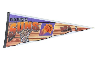 Винтажный полноразмерный вымпел Phoenix Suns 1990-е Tag Express - Изображение 1 из 4