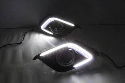Luz de circulación LED diurna DRL apta para Mazda 3 Axela 2013 2014-2016 con intermitente Foto 1 de 4