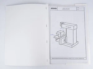 Maho Programmierkurs für Maho Steuerung CNC 332 - Bild 1 von 3