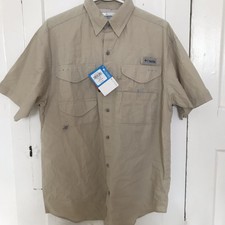 mens columbia pfg shirt S short sleeve 