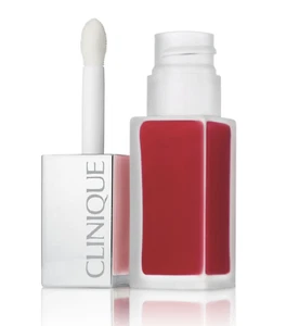 Nuevo en caja Nuevo Original Clinique Pop Líquido Mate Color de Labios + Primer FLAME POP #02 - Imagen 1 de 4