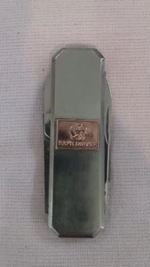 SAFE DRIVER APPRECIATION AWARD POCKET KNIFE WITH SCISSORS, BLADE AND FILE - Picture 1 of 13
