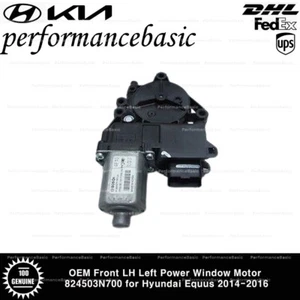 OEM Front LH Left Power Window Motor 824503N700 for Hyundai Equus 2014-2016 - Picture 1 of 2