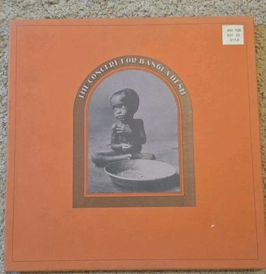 THE CONCERT FOR BANGLA DESH George Harrison 1971 3 LP Set Apple STCX 3385 w/BOOK - Image 1 of 4
