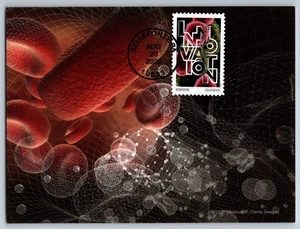#5515 Biomedicine FDC Maxi Card w/Pictorial Cancel - Picture 1 of 2