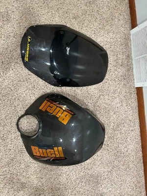 Fibra de carbono Buell Ulysses XB12X cubierta del tanque de gasolina, carenado y parabrisas Foto 1 de 4