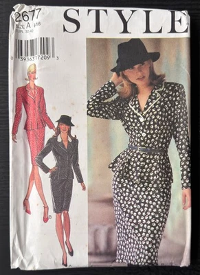 Style Sewing Pattern 2677 – Women’s Suit with Skirt & Jacket - Image 1 of 2