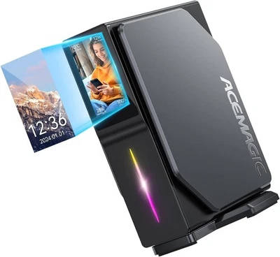 NIPOGI 4K UHD office Mini PC Windows 11 Intel 12th N95 16GB DDR4+512GB SSD WIFI