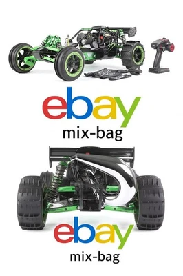 36cc MONSTER ENERGY EDITION Baja 5B 1/5 Scale Sand/Snow RC 🎄Great Xmas Gift - Image 1 of 4