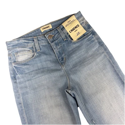 Pantalones de mezclilla para mujer L'AGENCE Selma tiro alto elegantes corte bootcut talla 24 (27x35) nuevos sin etiquetas Foto 1 de 4