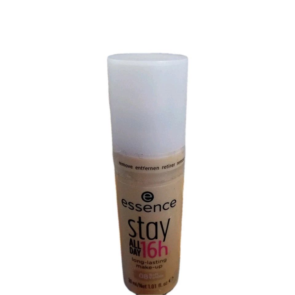 essence stay ALL DAY 16h long-lasting Make-up langanhaltend Ölfrei.08 Soft Vanil
