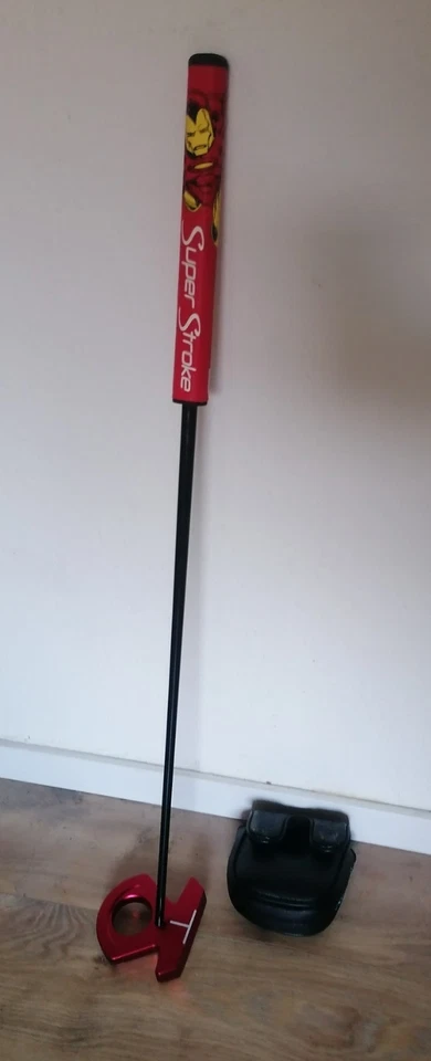 Lab Golf Putter DF3 33 Inch/84 cm Red Center Graphit Schaft SuperStroke Red - Bild 1 von 4