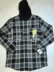 Pokeman Flanellhemd mit Kapuze XL 1034 - Bild 1 von 7