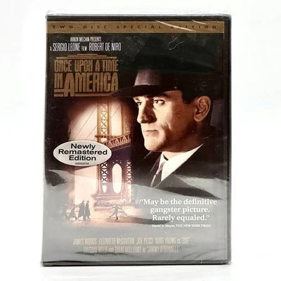 Once Upon a Time in America (Two-Disc Special Edition) - DVD Brand New De Niro - Image 1 of 4