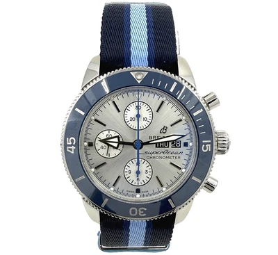 Nuevo reloj Breitling Superocean Heritage cronógrafo 44 Ocean Conservancy para hombre Foto 1 de 4
