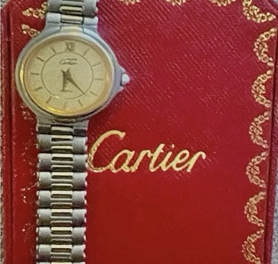 Authentic Cartier Watch 2 Tone Gold/Silver - Image 1 of 4
