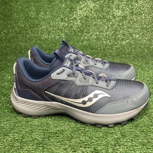 Saucony Herren Aura TR GTX S20862-110 blau Laufschuhe Turnschuhe Größe 12 1x getragen - Bild 1 von 12