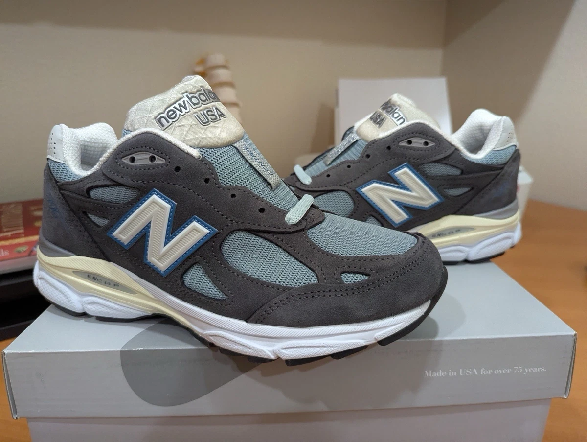 New Balance Kith x 990v3 Made in USA Steel Blue for Sale