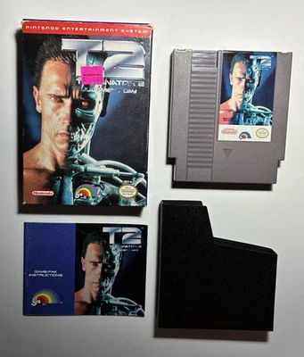 T2: Judgment Day Nintendo NES COMPLETE CIB Authentic Tested! Terminator 2 - Image 1 of 4
