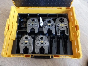 Rems Mini Pressbacke Presszange Presse Rohr Kupfer Viega Edelstahl 15-35mm   - Bild 1 von 4