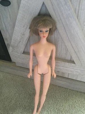 1993 Mattel 1958 кукла Barbie репродукция светло-коричневый Bubble Bob вырез Малайзия - Изображение 1 из 4