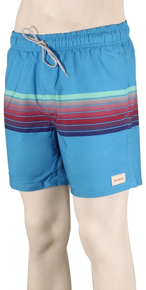Rip Curl Surf Revival 16" Volley Shorts - Blue Paint - New - Image 1 of 1