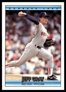 1992 Donruss Jeff Gray Boston Red Sox #122 - Picture 1 of 2