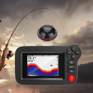 Fish Finder Handheld Fishfinder Multipurpose 3.5" Lightweight Fish and Depth - Picture 1 of 7