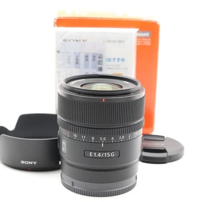 SONY E 15mm F/1.4 G SEL15F14G (para montaje SONY E) APS-C -Casi como nuevo- #593 - Imagen 1 de 4