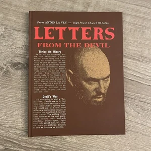 Letters from the Devil: Lost Writing of Anton Szandor Lavey HARDCOVER - Picture 1 of 3