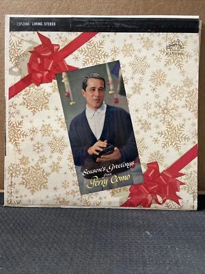 Perry Como – Season's Greetings From Perry Como - 1959 Stereo LP RCA LSP 2066/NM - Image 1 of 4