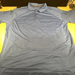 Men's Polo Shirt New Era ~ Royal Blue ~ 2XL Golf Polo The Pines On Sleeve - Picture 1 of 6