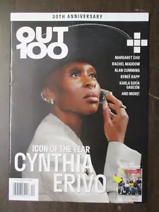 OUT THE ADVOCATE MAGAZINE NOVEMBER DECEMBER 2024 CYNTHIA ERIVO ALAN CUMMING - Foto 1 di 2