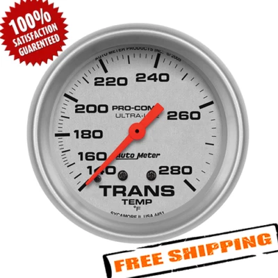 Auto Meter 4451 Ultra-Lite Mechanical Transmission Temp Gauge 2-5/8" - Image 1 of 3