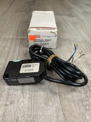Warner Bernstein Sentec 655-4696-001 Photoelectric Sensor 12-265V AC/DC 3A Oem - Image 1 of 4