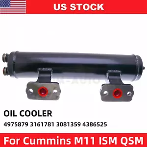 Brand New Oil Cooler for Cummins M11 ISM QSM Engine 4975879 3161781 3081359 - Picture 1 of 6
